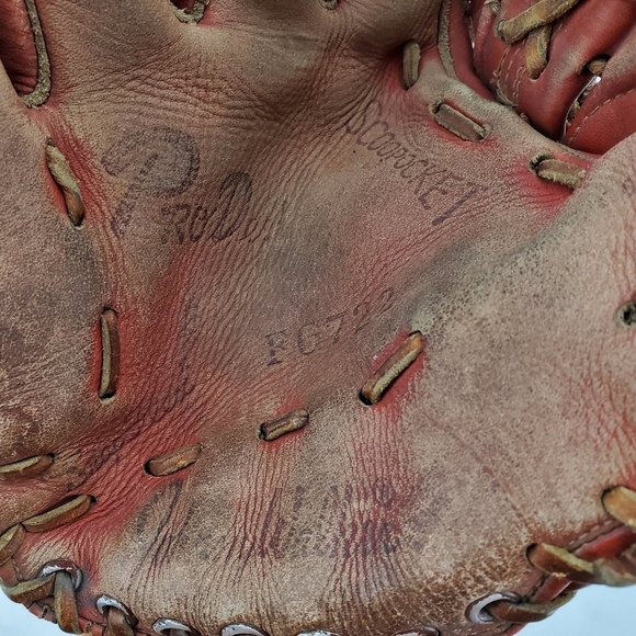 VTG Johnny Walker FG-7222 Baseball Glove Mitt Cowhide Leather Japan Made 10" LHT - Picture 2 of 12